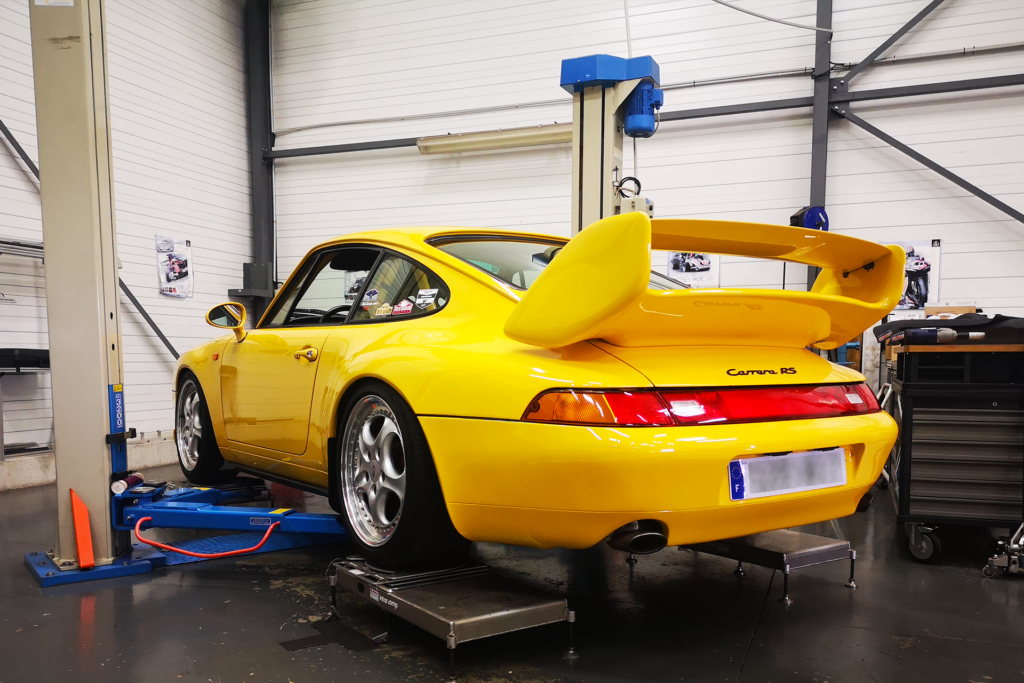 Porsche 993 Carrera RS chez Cudennec DP