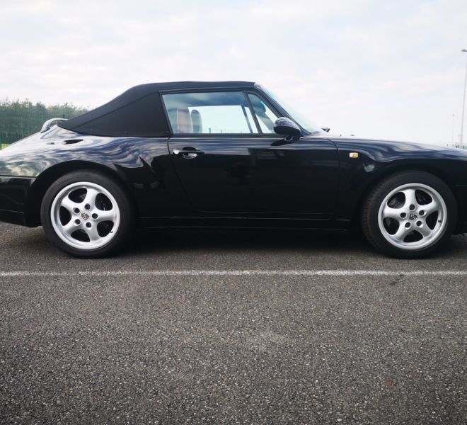 Porsche 993 cabriolet de 1995 toute d'origine.